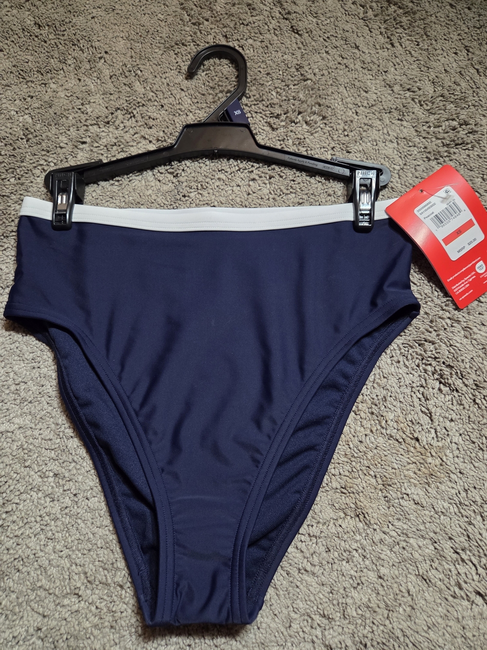 Speedo Womens Swim Bottoms with White Trim